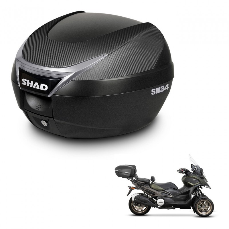 SHAD Baul SH34 + soporte montaje KIT-441002