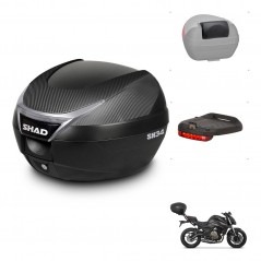 SHAD Baul SH34 + soporte montaje accesorios KIT-441009