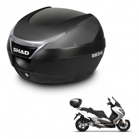 SHAD Baul SH34 + soporte montaje KIT-441034