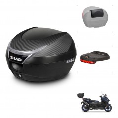 SHAD Baul SH34 + soporte montaje accesorios KIT-441041