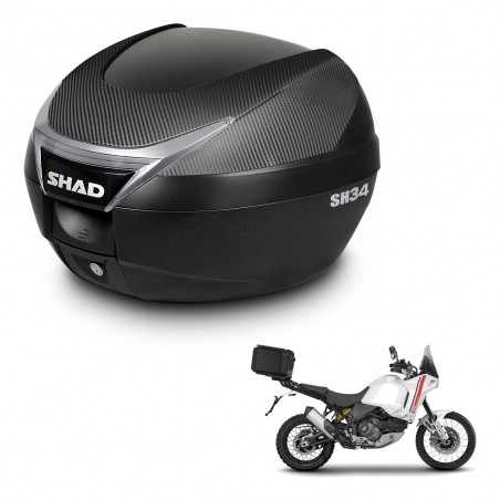 SHAD Baul SH34 + soporte montaje KIT-441046