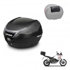 SHAD Baul SH34 + soporte montaje respaldo KIT-441048