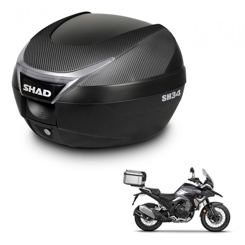 SHAD SH34 trunk + mounting bracket KIT-441062