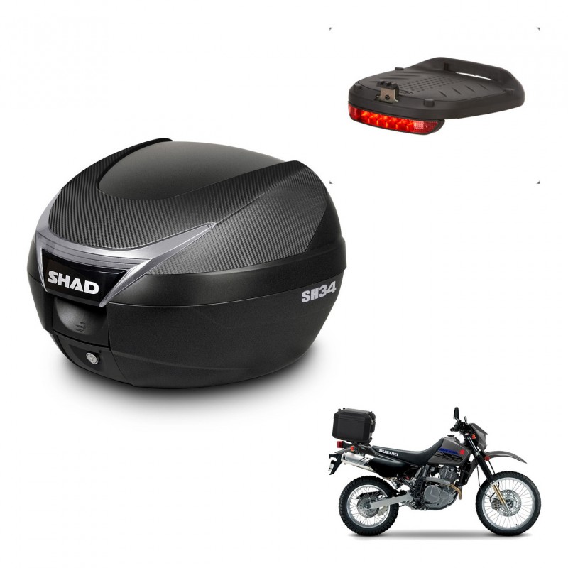SHAD Baul SH34 + soporte montaje luz de freno KIT-441115