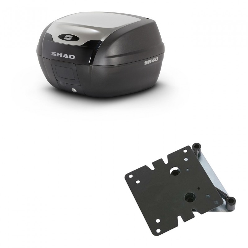 SHAD Baul SH40 ALU + soporte montaje KIT-441129