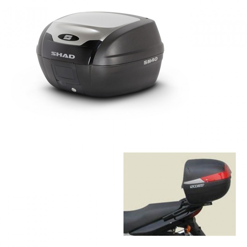 SHAD Baul SH40 ALU + soporte montaje KIT-441134