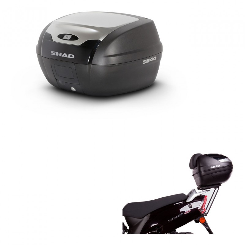 SHAD Baul SH40 ALU + soporte montaje KIT-441148