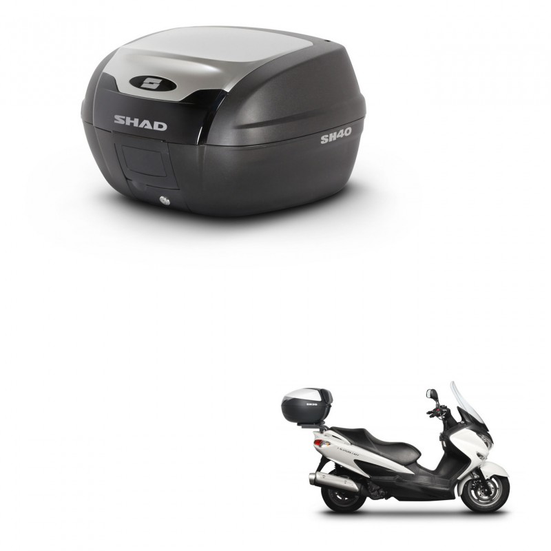 SHAD Baul SH40 ALU + soporte montaje KIT-441154