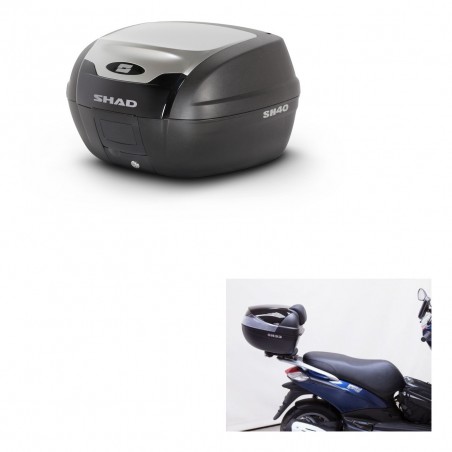 SHAD Baul SH40 ALU + soporte montaje KIT-441159
