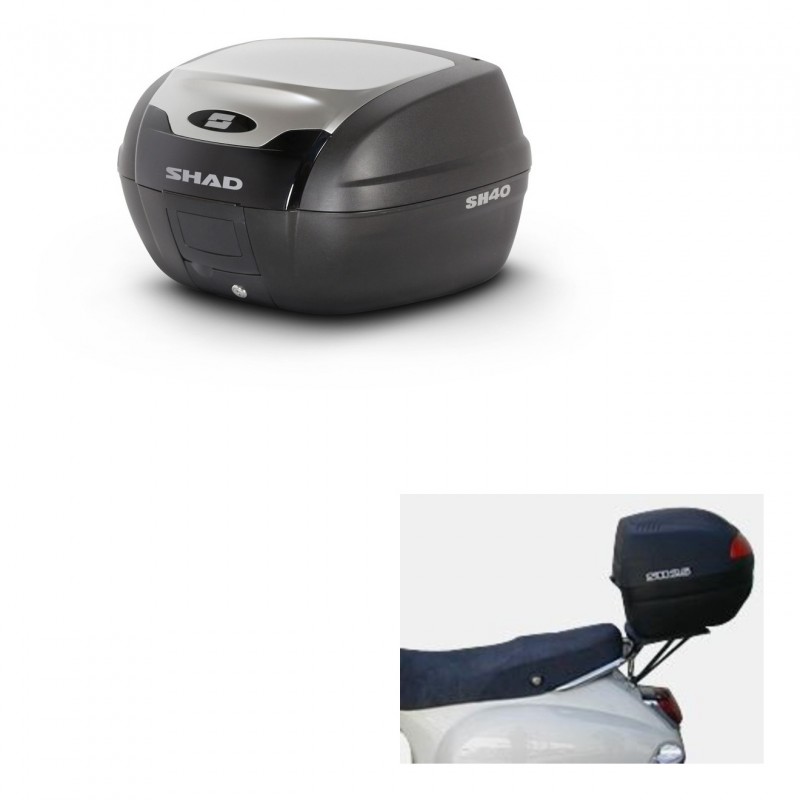 SHAD Baul SH40 ALU + soporte montaje KIT-441162
