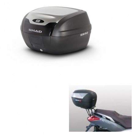 SHAD Baul SH40 ALU + soporte montaje KIT-441179