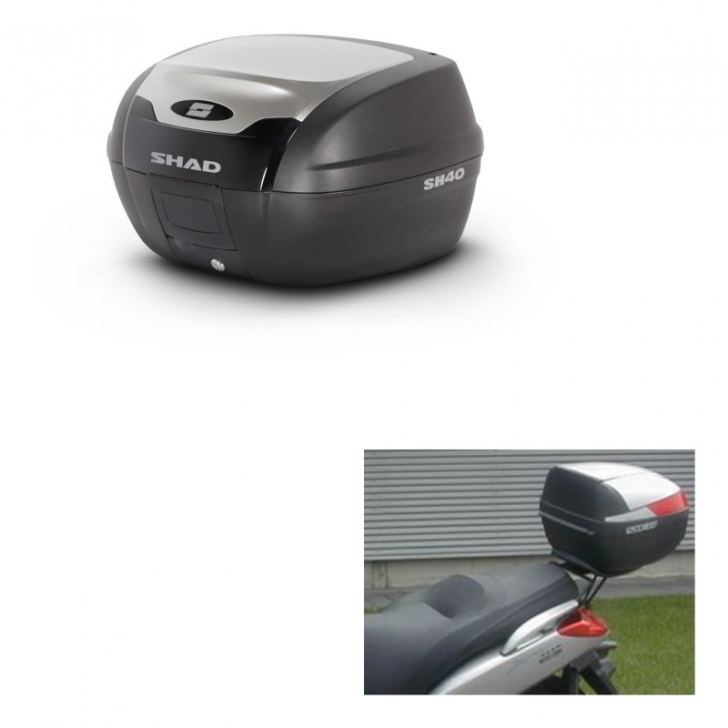 SHAD Baul SH40 ALU + soporte montaje KIT-441180
