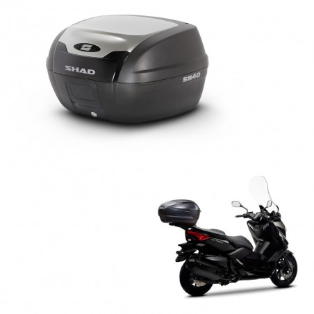 SHAD Baul SH40 ALU + soporte montaje KIT-441181