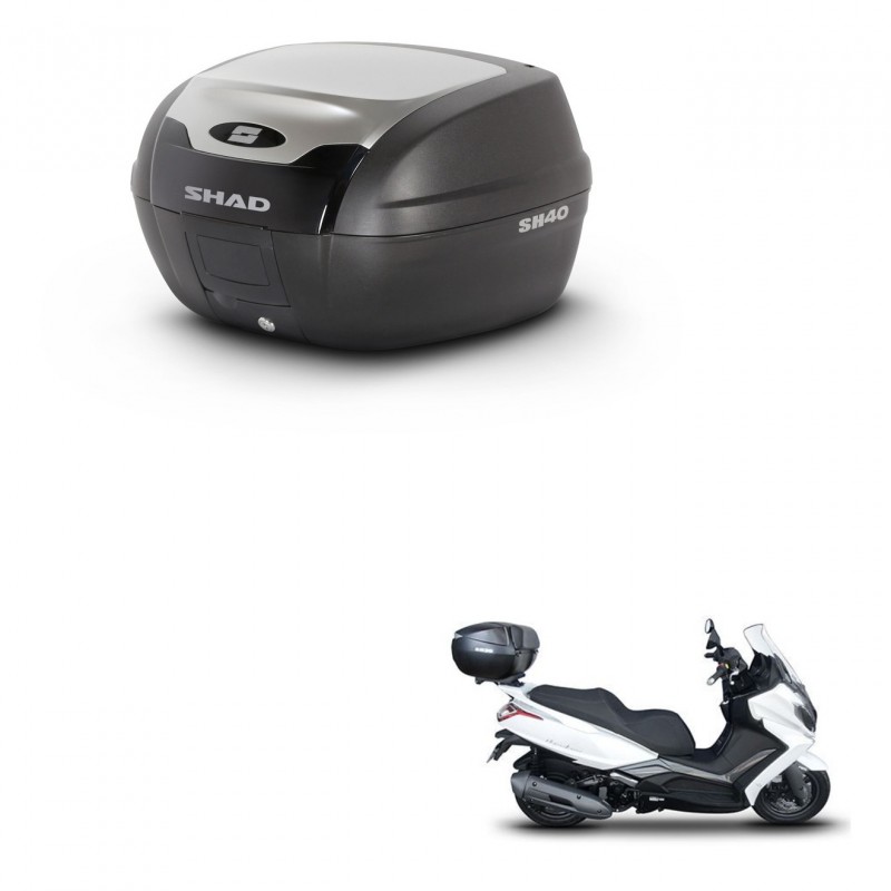 SHAD Baul SH40 ALU + soporte montaje KIT-441184