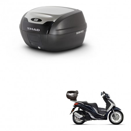 SHAD Baul SH40 ALU + soporte montaje KIT-441191