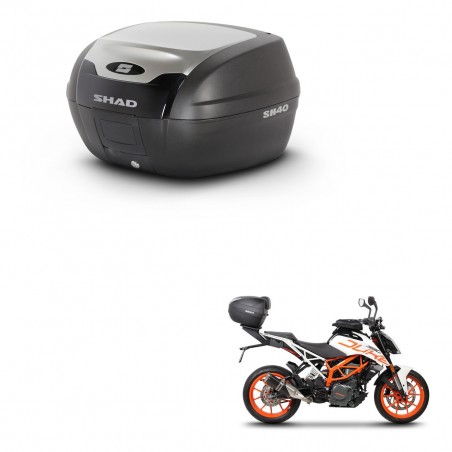 SHAD Baul SH40 ALU + soporte montaje KIT-441196