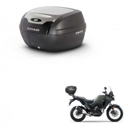 SHAD Baul SH40 ALU + soporte montaje KIT-441198