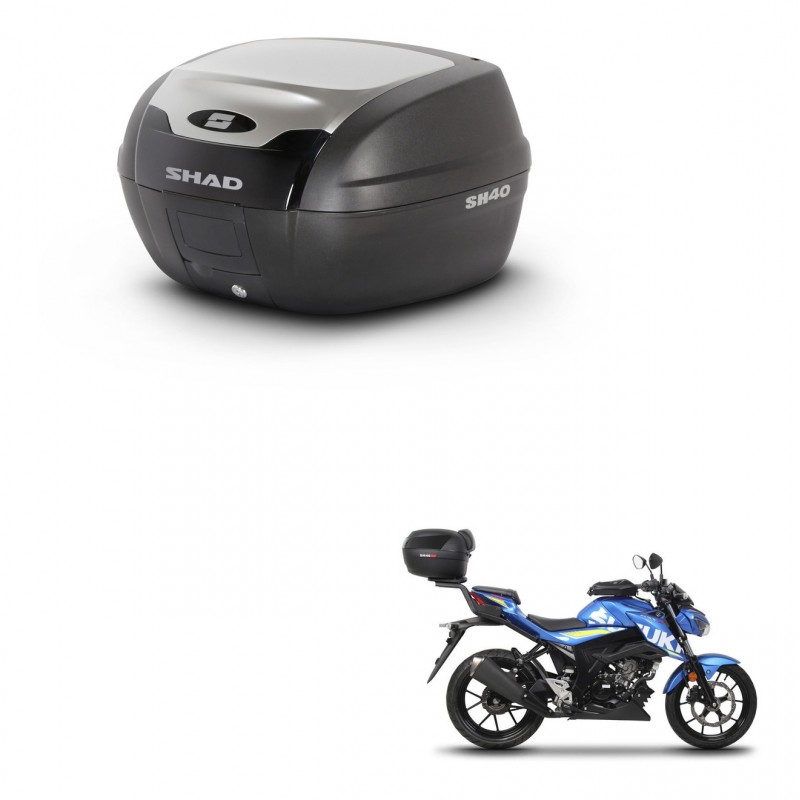 SHAD Baul SH40 ALU + soporte montaje KIT-441199