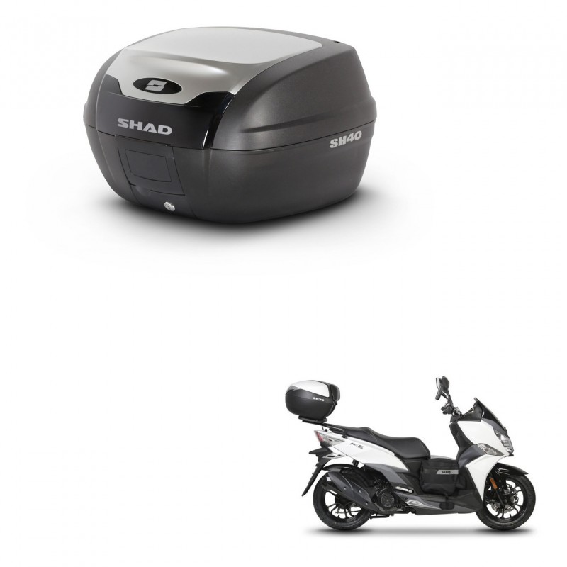 SHAD Baul SH40 ALU + soporte montaje KIT-441200