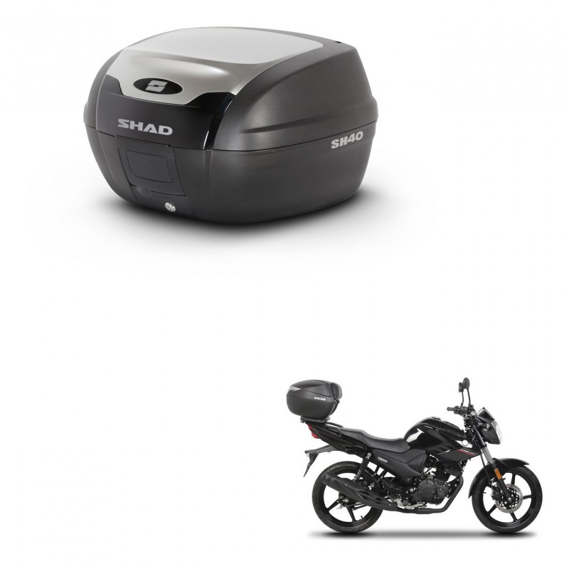 SHAD Baul SH40 ALU + soporte montaje KIT-441202
