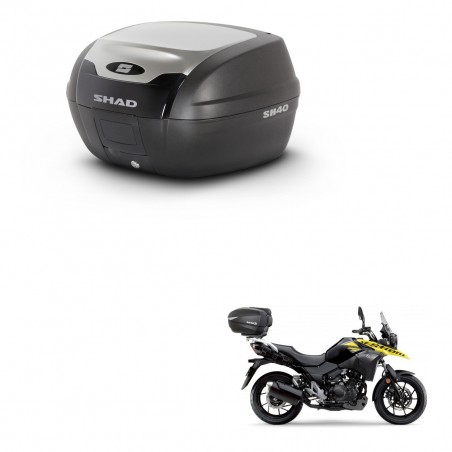 SHAD Baul SH40 ALU + soporte montaje KIT-441203