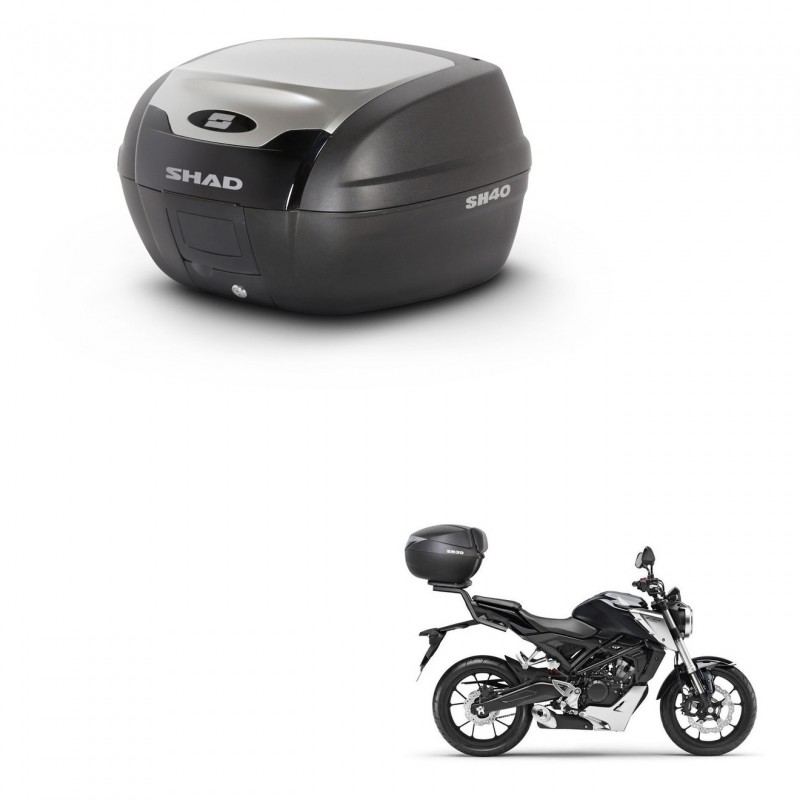 SHAD Baul SH40 ALU + soporte montaje KIT-441205