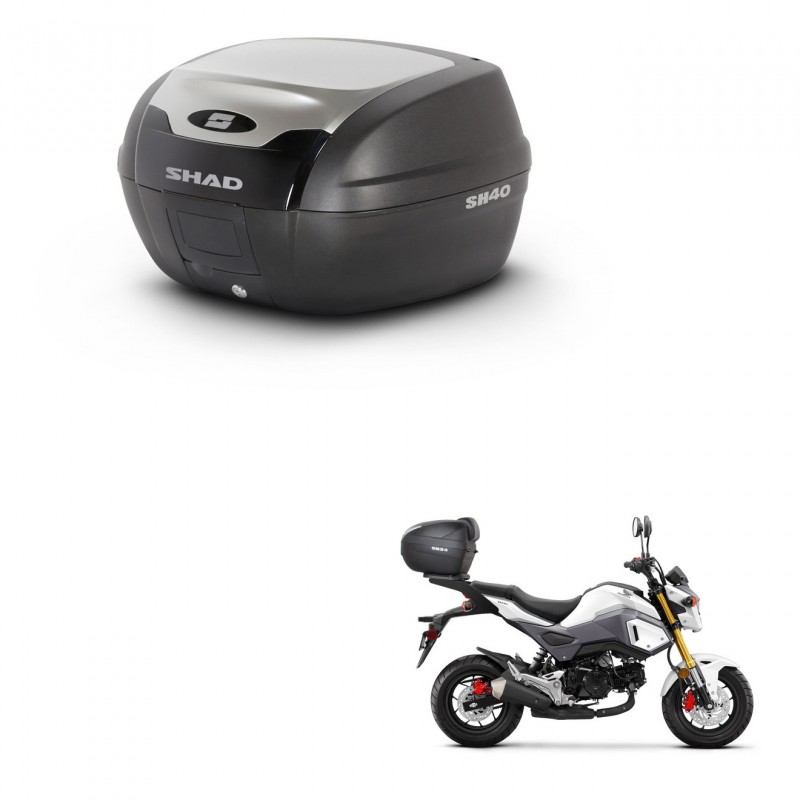 SHAD Baul SH40 ALU + soporte montaje KIT-441206