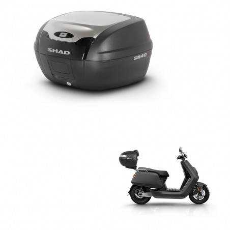 SHAD Baul SH40 ALU + soporte montaje KIT-441209