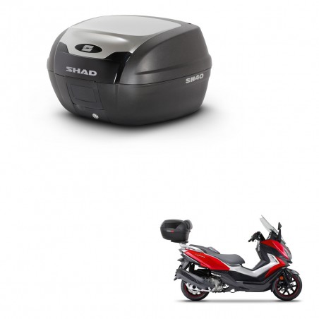 SHAD Baul SH40 ALU + soporte montaje KIT-441210