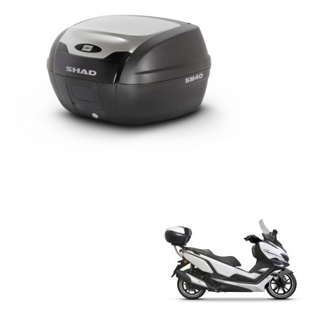 SHAD Baul SH40 ALU + soporte montaje KIT-441212