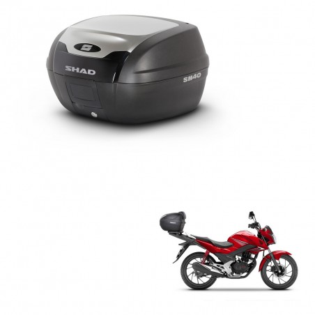 SHAD Baul SH40 ALU + soporte montaje KIT-441216