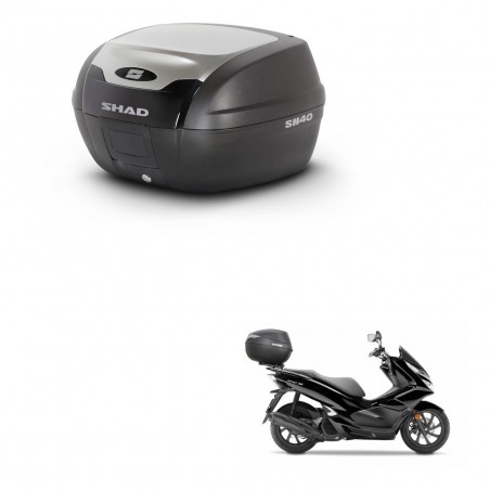 SHAD Baul SH40 ALU + soporte montaje KIT-441222