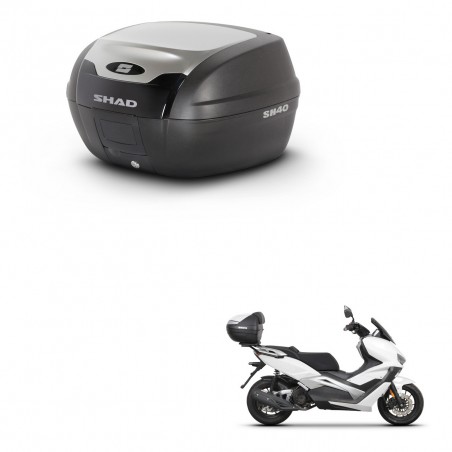 SHAD Baul SH40 ALU + soporte montaje KIT-441224