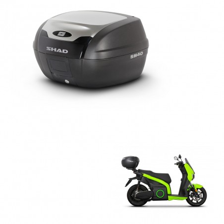 SHAD Baul SH40 ALU + soporte montaje KIT-441225