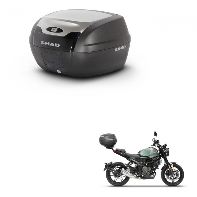 SHAD Baul SH40 ALU + soporte montaje KIT-441227