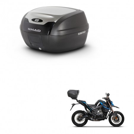 SHAD Baul SH40 ALU + soporte montaje KIT-441231