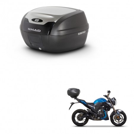 SHAD SH40 ALU trunk + mounting bracket KIT-441232