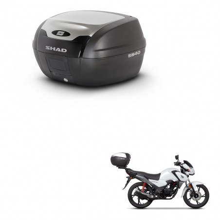 SHAD Baul SH40 ALU + soporte montaje KIT-441233