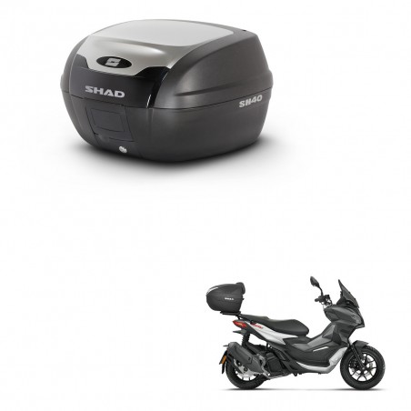 SHAD Baul SH40 ALU + soporte montaje KIT-441234