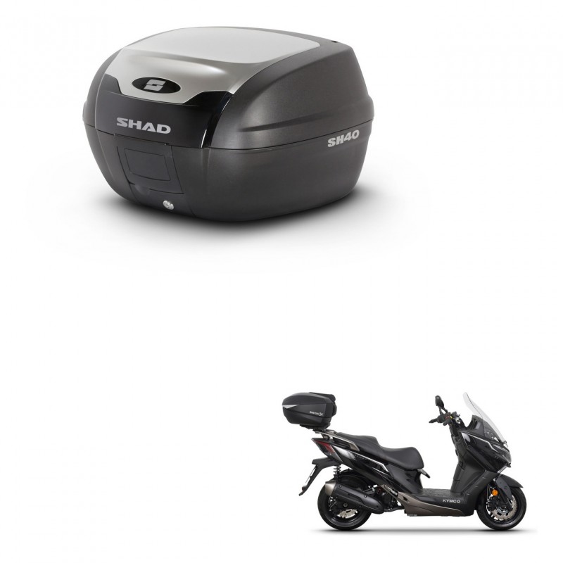 SHAD Baul SH40 ALU + soporte montaje KIT-441236