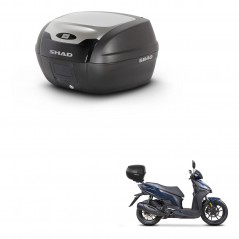 SHAD Baul SH40 ALU + soporte montaje KIT-441240