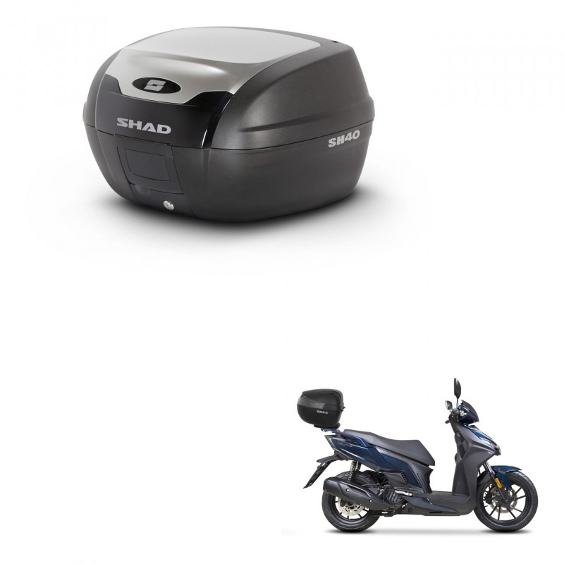 SHAD Baul SH40 ALU + soporte montaje KIT-441240