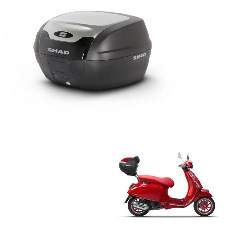SHAD Baul SH40 ALU + soporte montaje KIT-441242