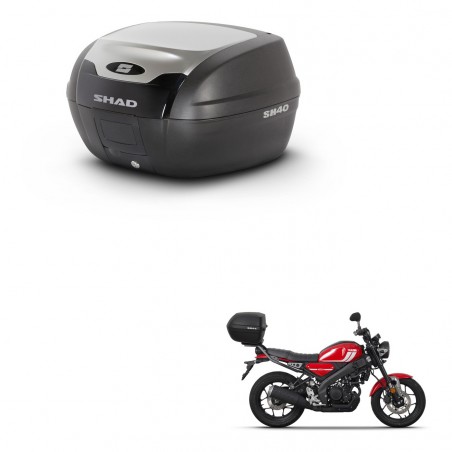 SHAD Baul SH40 ALU + soporte montaje KIT-441243