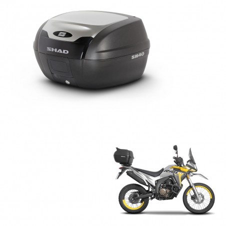 SHAD Baul SH40 ALU + soporte montaje KIT-441254