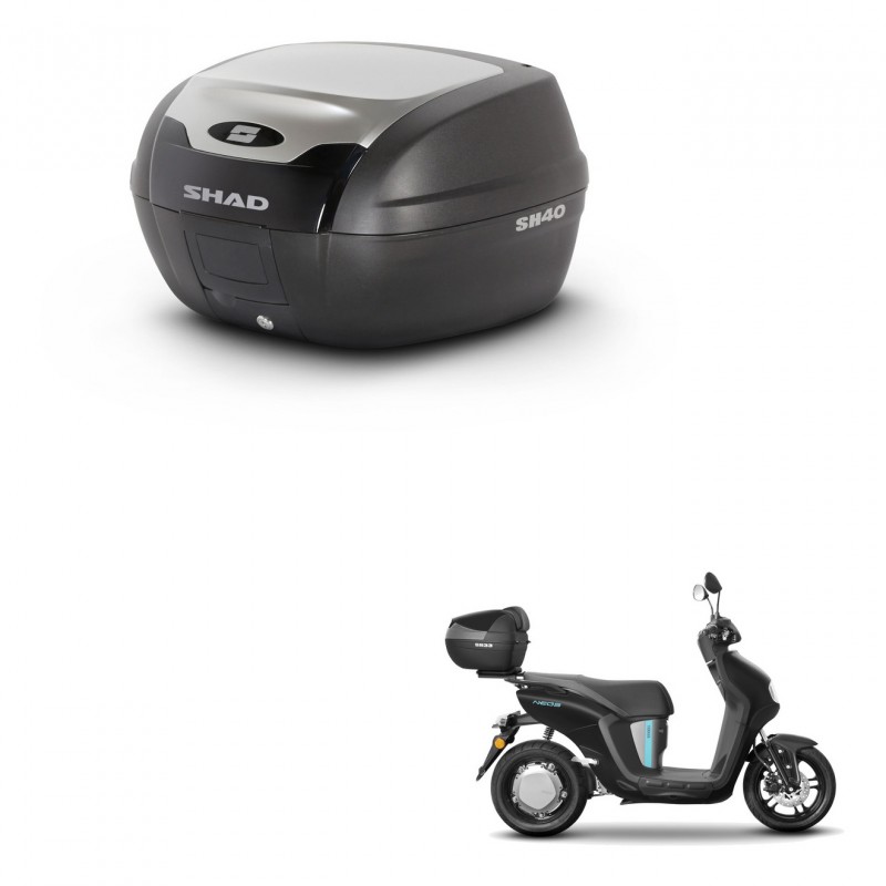 SHAD Baul SH40 ALU + soporte montaje KIT-441255