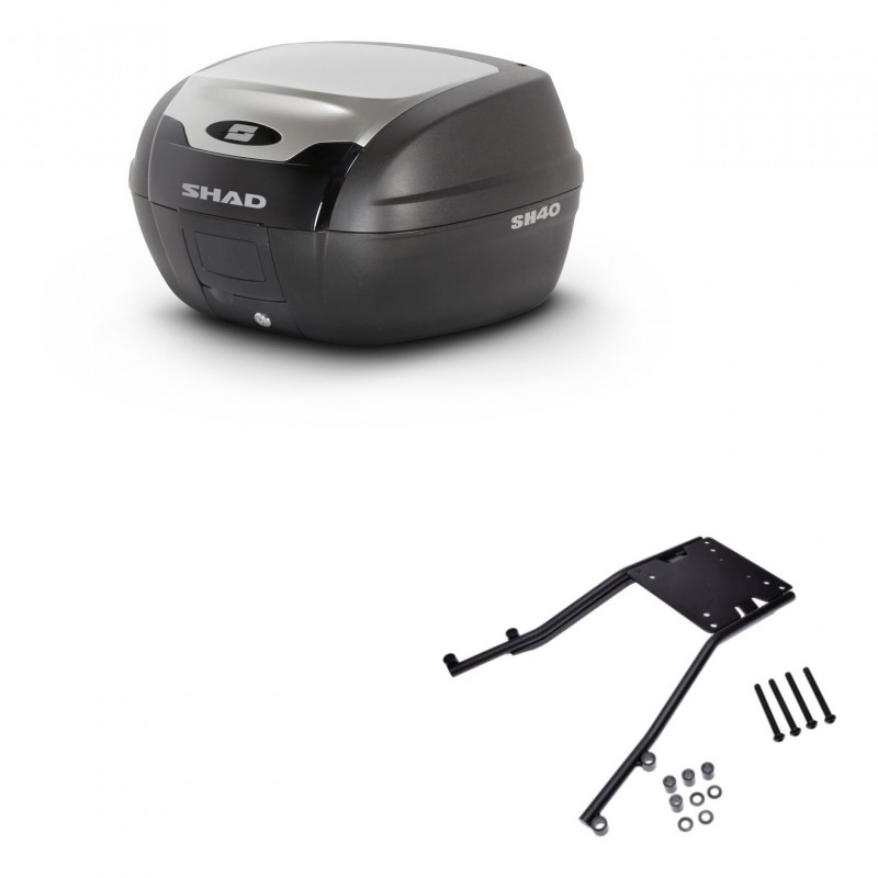 SHAD Baul SH40 ALU + soporte montaje KIT-441260