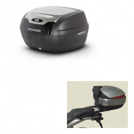 SHAD Baul SH40 ALU + soporte montaje KIT-441266