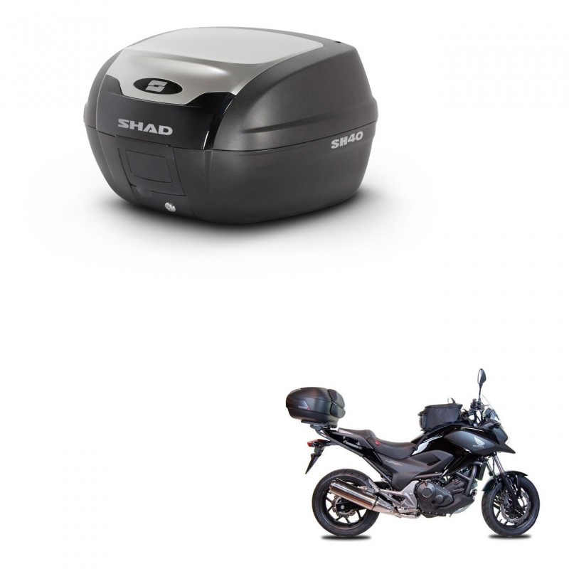 SHAD Baul SH40 ALU + soporte montaje KIT-441332
