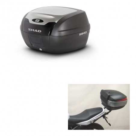 SHAD Baul SH40 ALU + soporte montaje KIT-441273